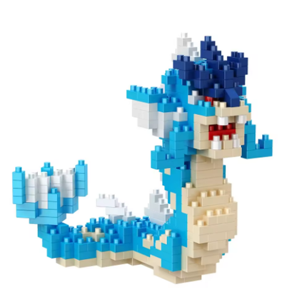 Gyarados Pokemony z kocków - BrickPix